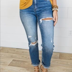Vervet straight leg jean